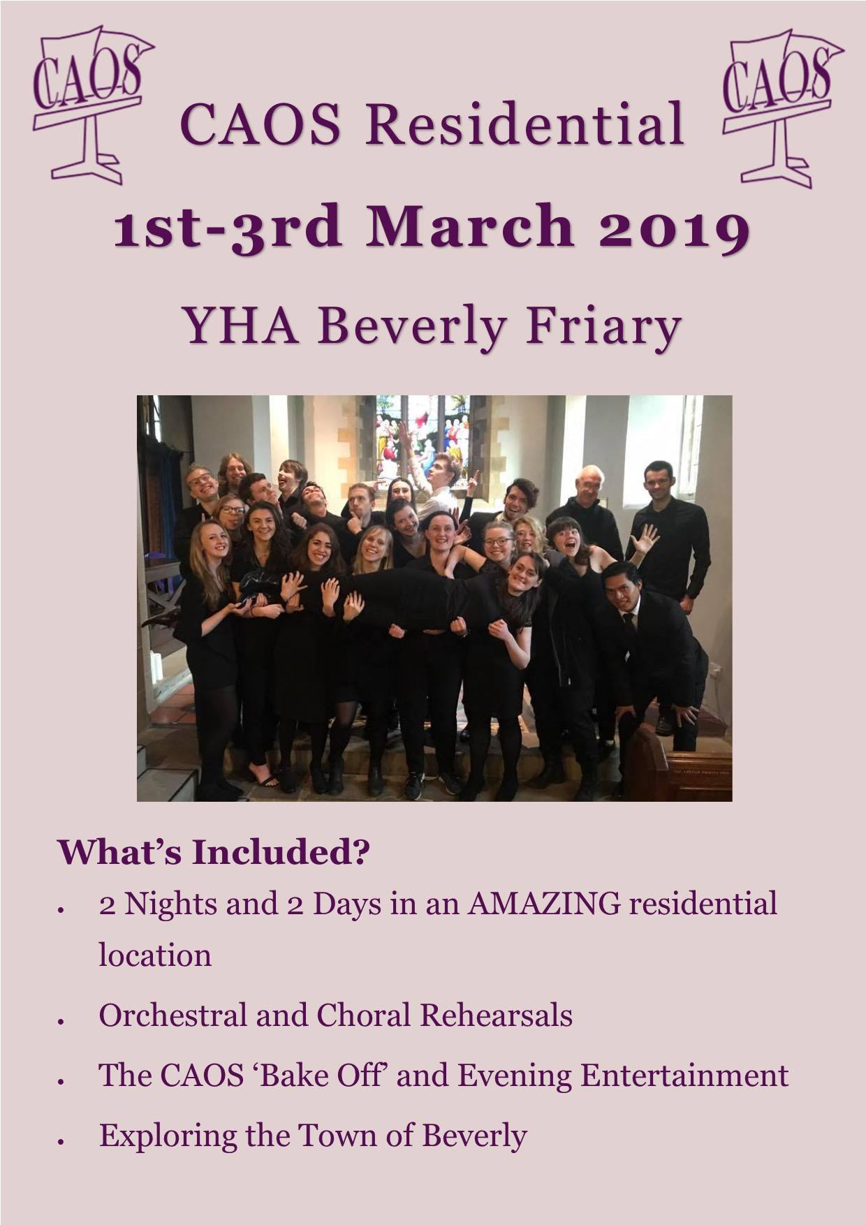 Residential 2019 Internal Poster